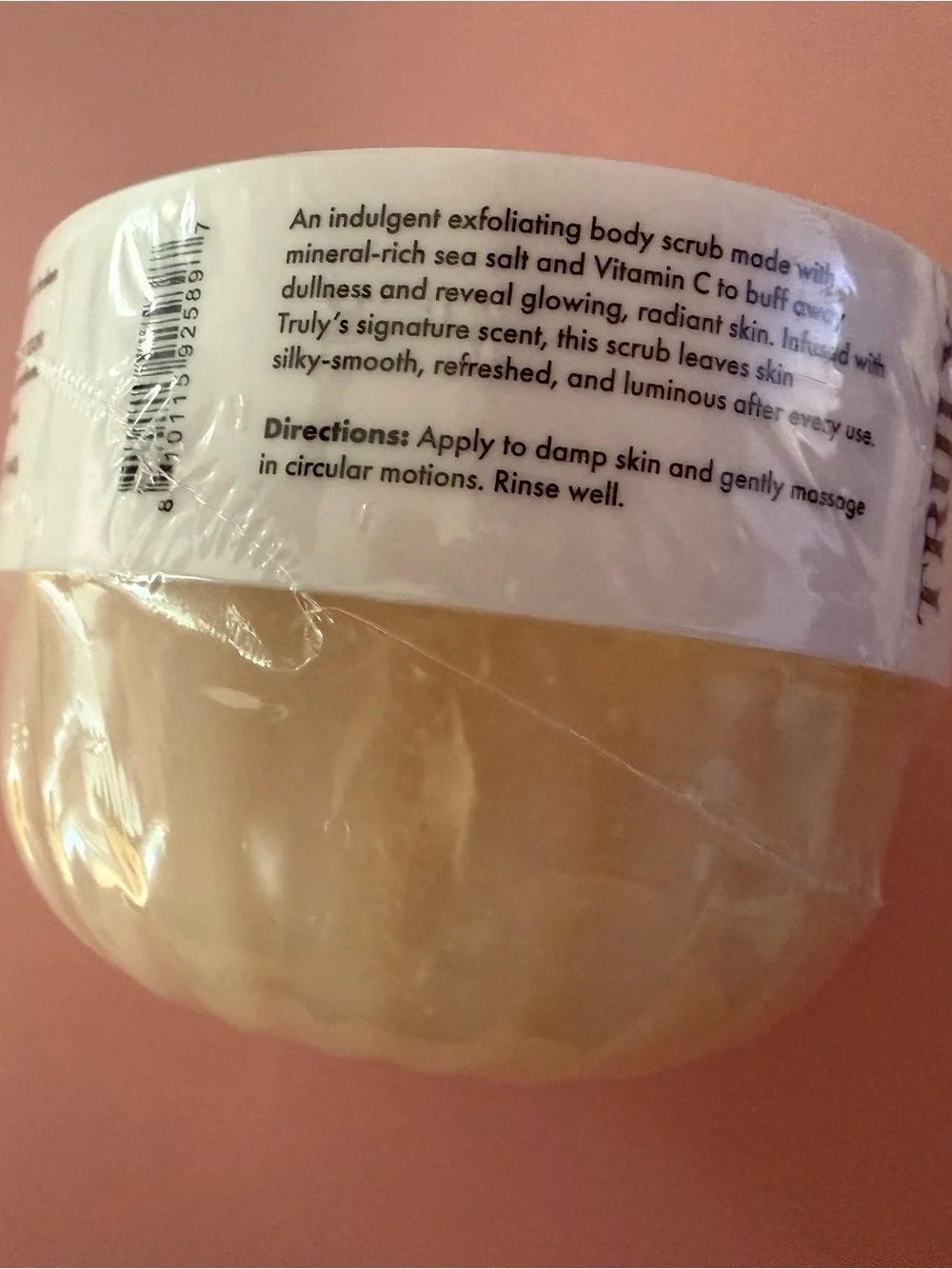 Truly Sunshine Vibes Body Scrub NEW Sealed
